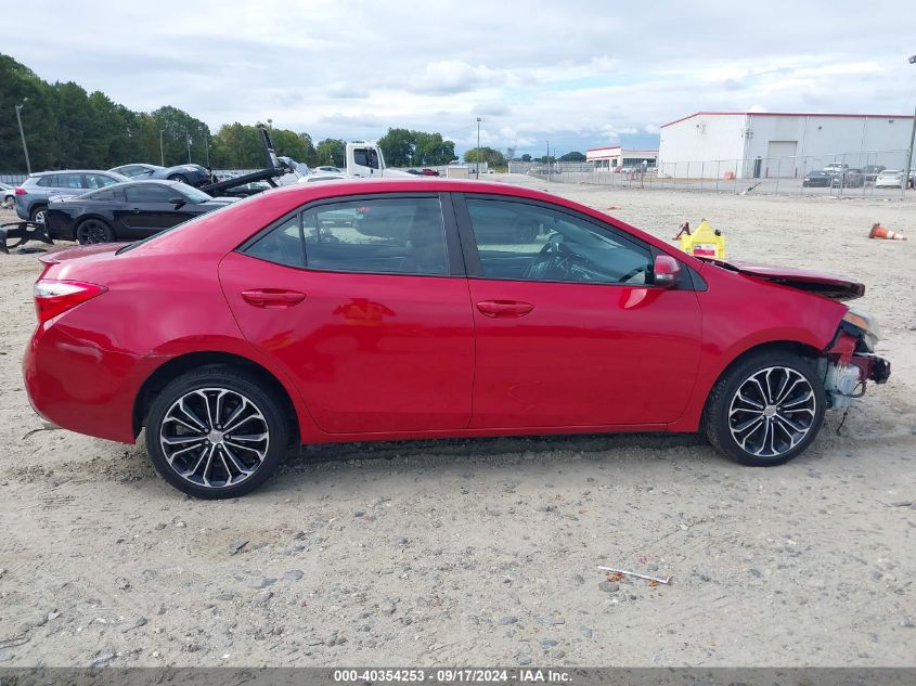 2016 Toyota Corolla S Plus VIN: 2T1BURHE2GC613643 Lot: 40354253