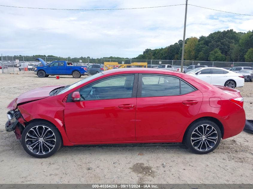 2016 Toyota Corolla S Plus VIN: 2T1BURHE2GC613643 Lot: 40354253