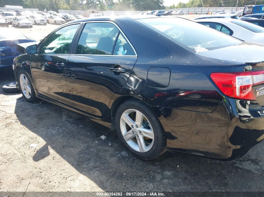 2012 Toyota Camry Se VIN: 4T1BF1FK5CU606554 Lot: 40354262