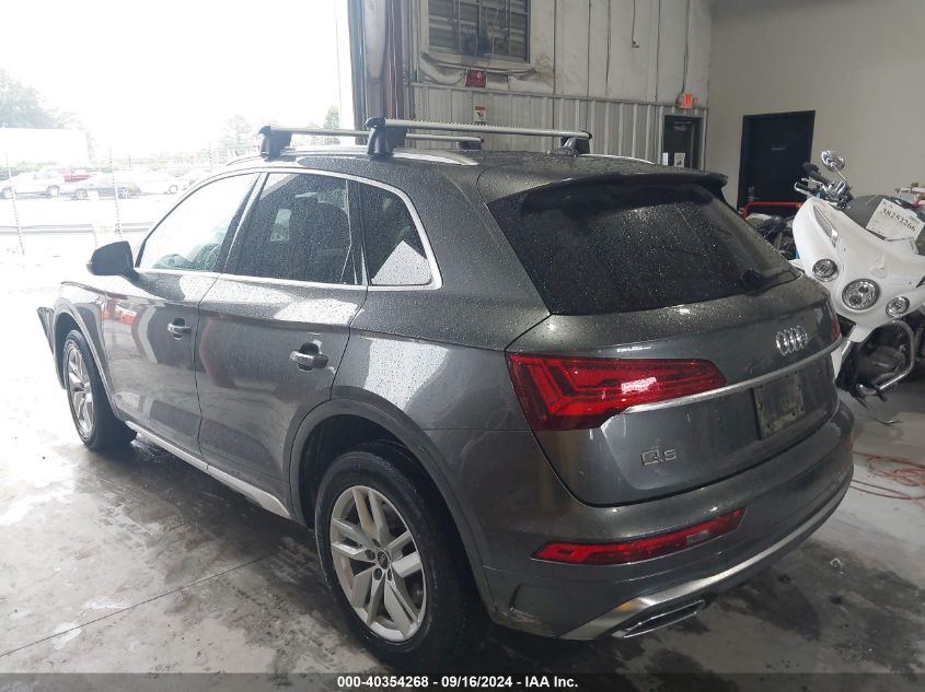 2022 Audi Q5 Premium 45 Tfsi S Line Quattro S Tronic VIN: WA1GAAFY4N2006923 Lot: 40354268