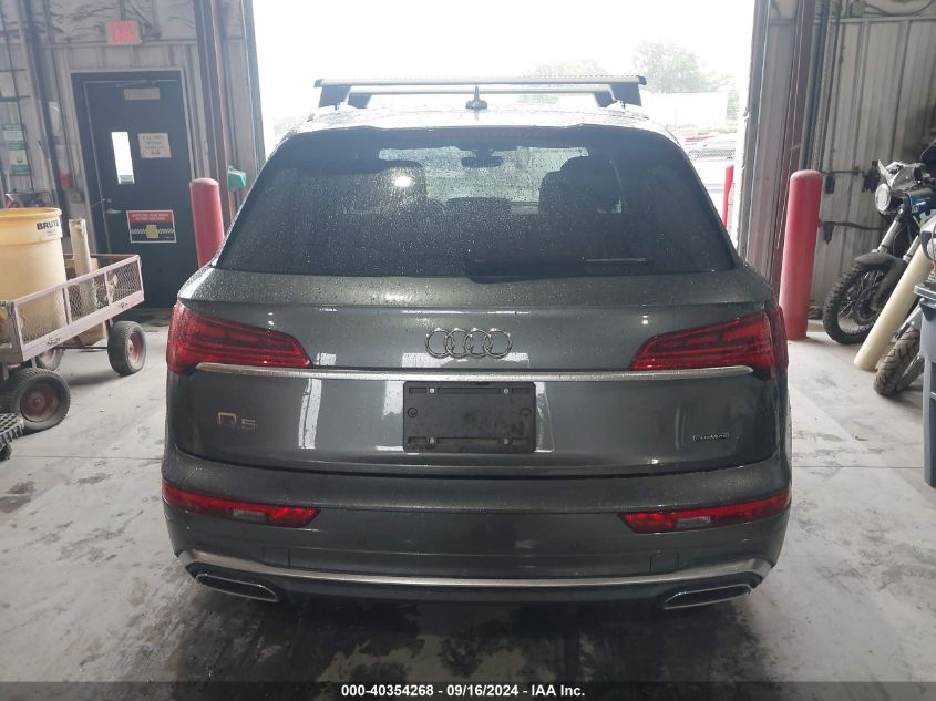 2022 Audi Q5 Premium 45 Tfsi S Line Quattro S Tronic VIN: WA1GAAFY4N2006923 Lot: 40354268