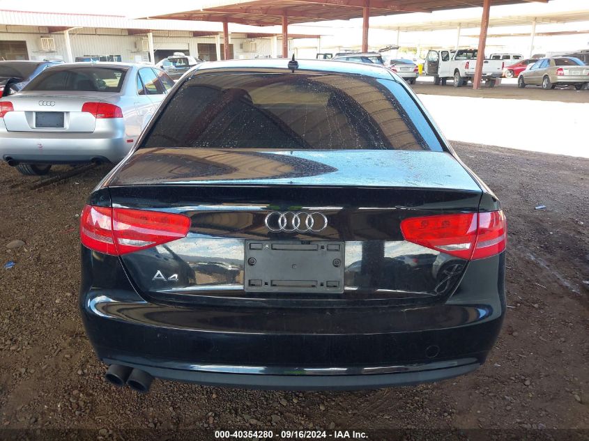 2014 Audi A4 Premium VIN: WAUAFAFL0EA113147 Lot: 40354280