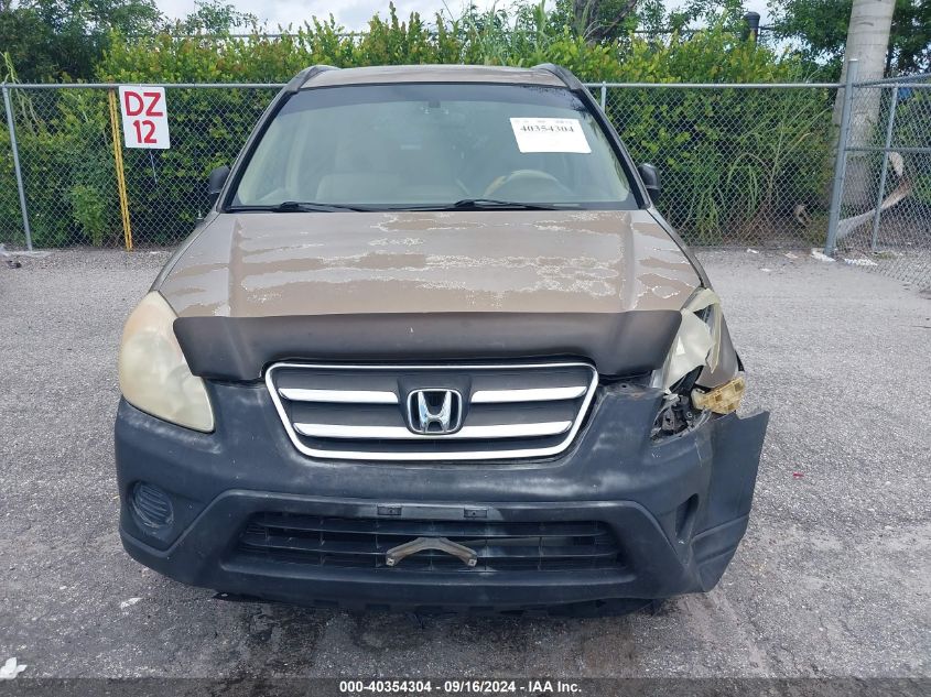 JHLRD68596C000507 2006 Honda Cr-V Lx