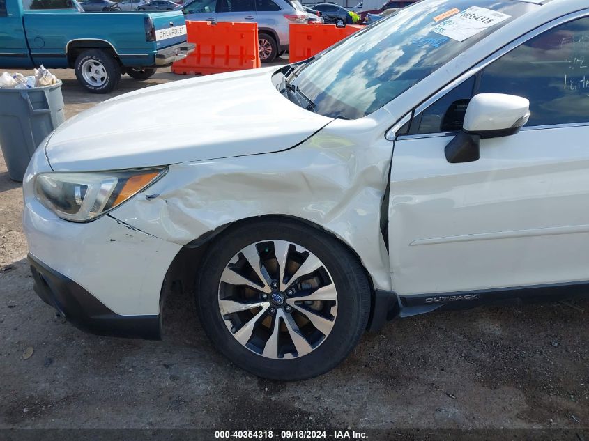 4S4BSBNC8G3273306 2016 Subaru Outback 2.5I Limited