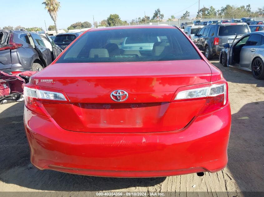 2012 Toyota Camry Le VIN: 4T4BF1FK7CR235418 Lot: 40354356