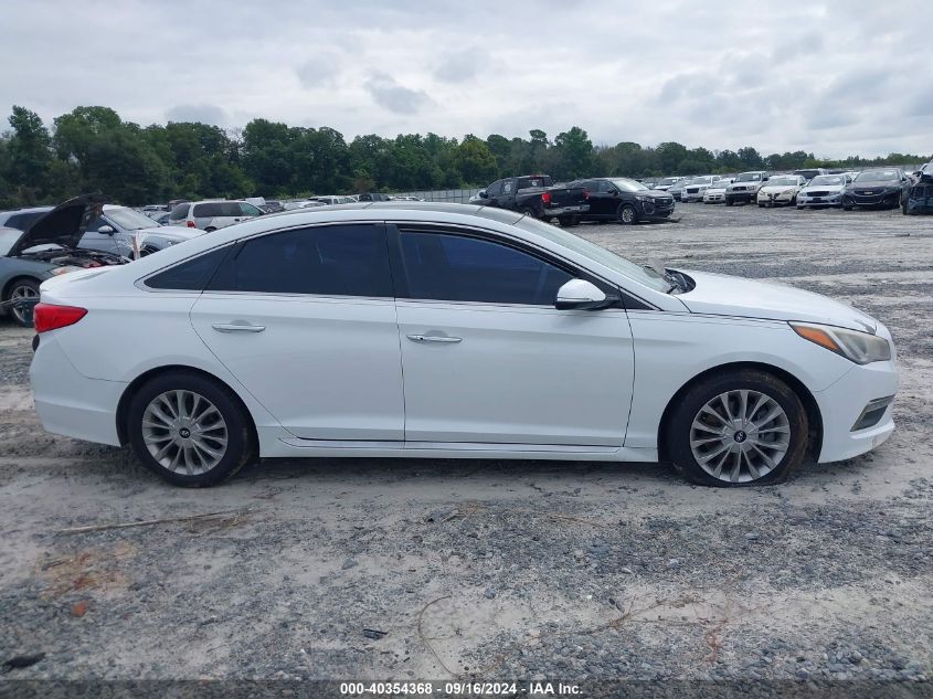 2015 Hyundai Sonata Sport/Limited VIN: 5NPE34AF0FH050268 Lot: 40354368