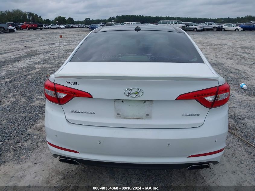 2015 Hyundai Sonata Sport/Limited VIN: 5NPE34AF0FH050268 Lot: 40354368