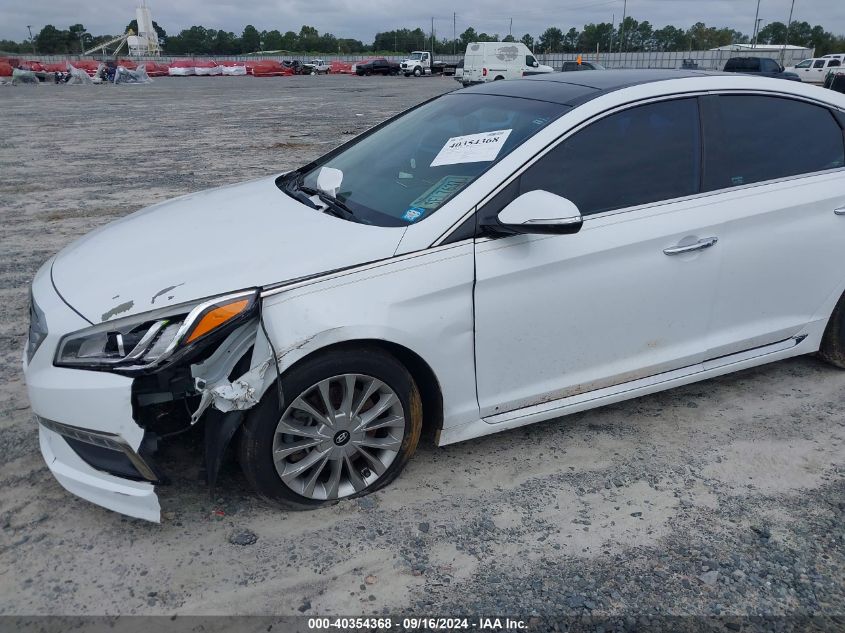 2015 Hyundai Sonata Sport/Limited VIN: 5NPE34AF0FH050268 Lot: 40354368