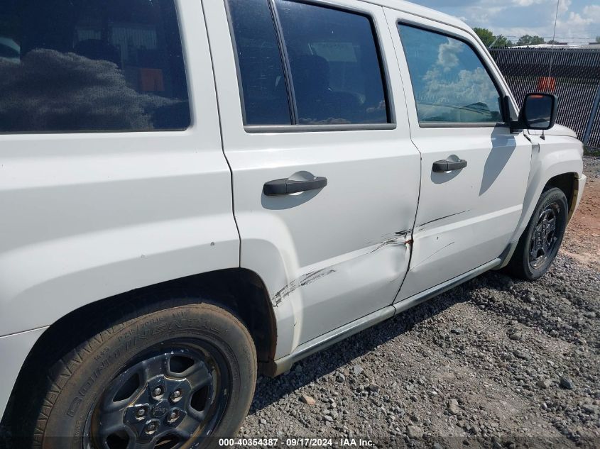 2009 Jeep Patriot Sport VIN: 1J4FT28B59D159521 Lot: 40354387