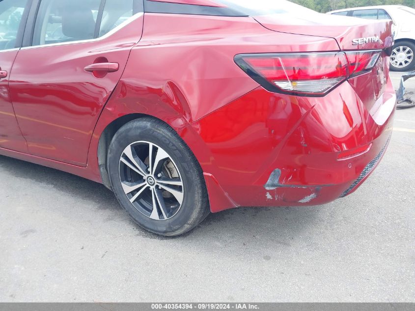 2021 Nissan Sentra Sv Xtronic Cvt VIN: 3N1AB8CV3MY283061 Lot: 40354394