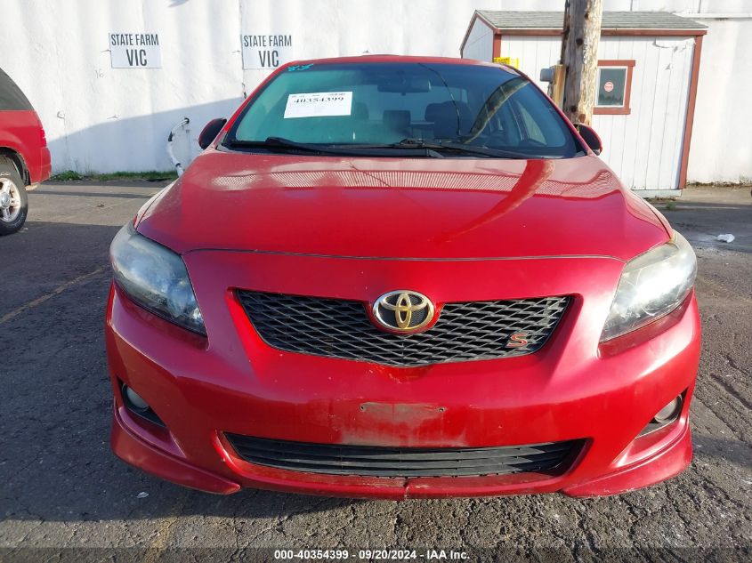 2010 Toyota Corolla S VIN: 2T1BU4EE3AC443842 Lot: 40354399