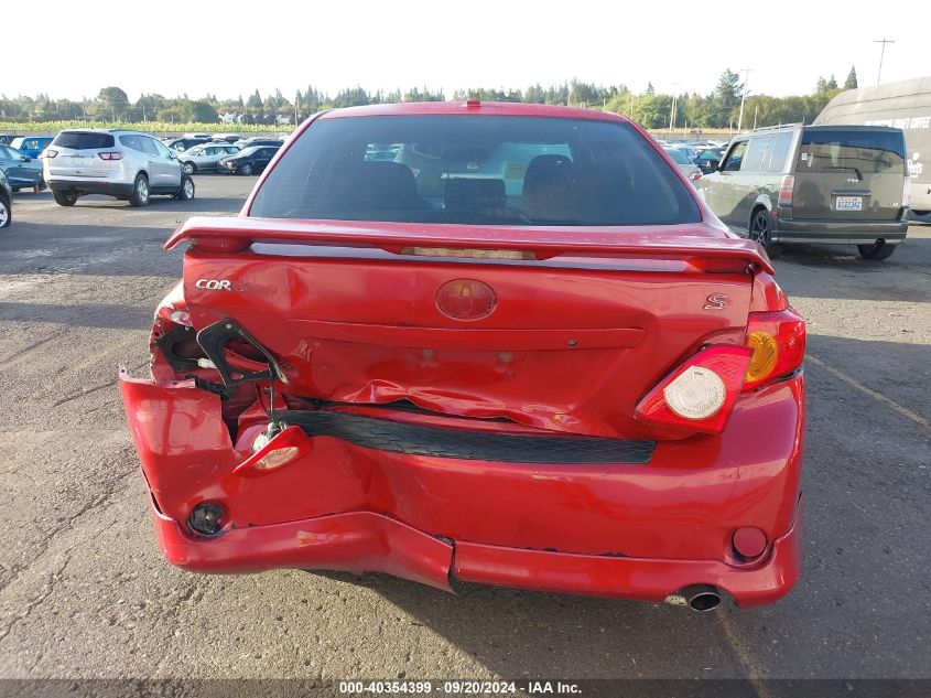 2010 Toyota Corolla S VIN: 2T1BU4EE3AC443842 Lot: 40354399