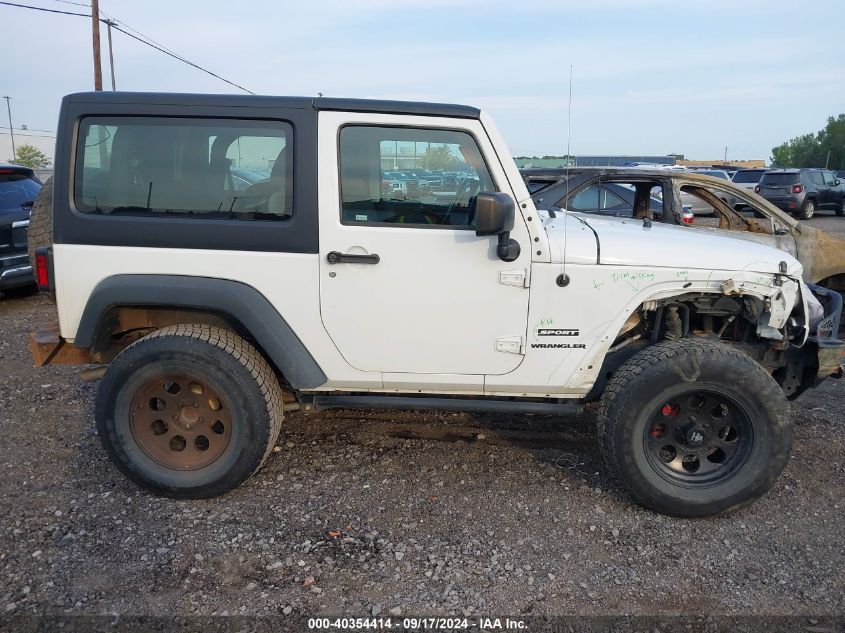 2017 Jeep Wrangler Sport VIN: 1C4AJWAG8HL644386 Lot: 40354414