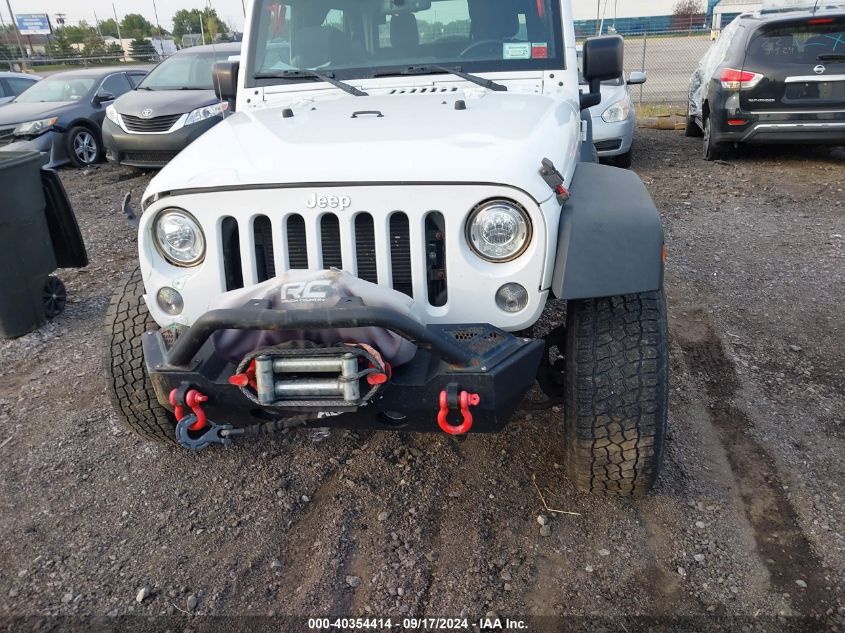 2017 Jeep Wrangler Sport VIN: 1C4AJWAG8HL644386 Lot: 40354414