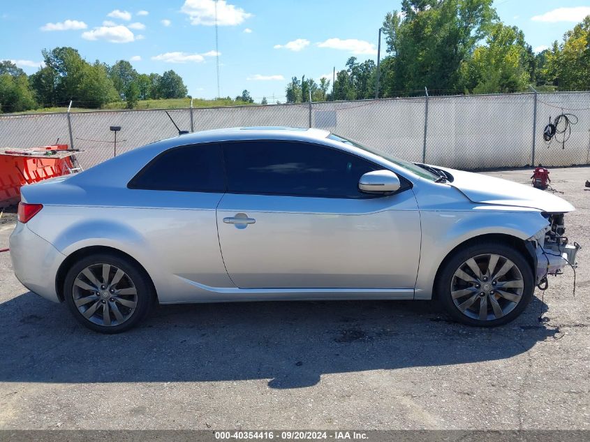 2011 Kia Forte Koup Sx VIN: KNAFW6A35B5342647 Lot: 40354416