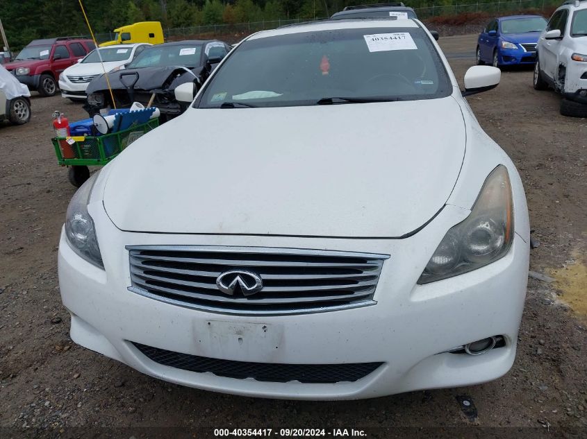 2011 Infiniti G37X VIN: JN1CV6EL7BM262018 Lot: 40354417