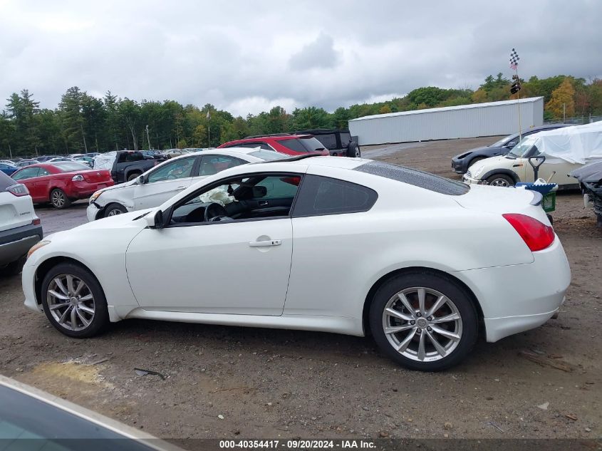 2011 Infiniti G37X VIN: JN1CV6EL7BM262018 Lot: 40354417