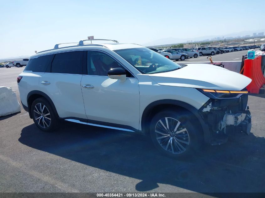 2022 Infiniti Qx60 Sensory Awd VIN: 5N1DL1GS8NC340195 Lot: 40354421