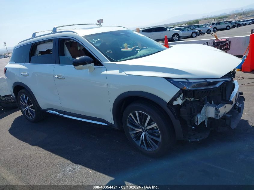 2022 Infiniti Qx60 Sensory Awd VIN: 5N1DL1GS8NC340195 Lot: 40354421