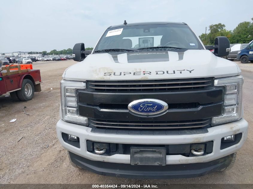 2019 Ford F250 Super Duty VIN: 1FT7W2BT2KEG72843 Lot: 40354424