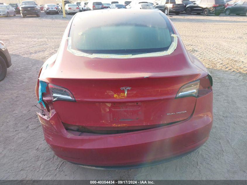 2018 Tesla Model 3 VIN: 5YJ3E1EB6JF114828 Lot: 40354434