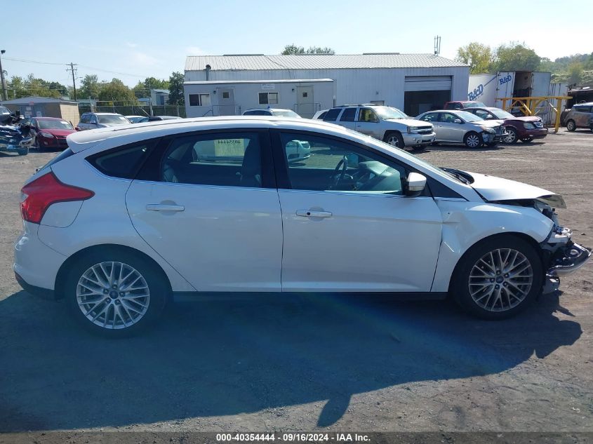 2014 Ford Focus Titanium VIN: 1FADP3N21EL338382 Lot: 40354444