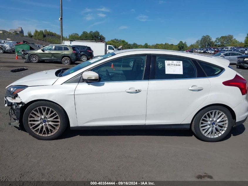 2014 Ford Focus Titanium VIN: 1FADP3N21EL338382 Lot: 40354444