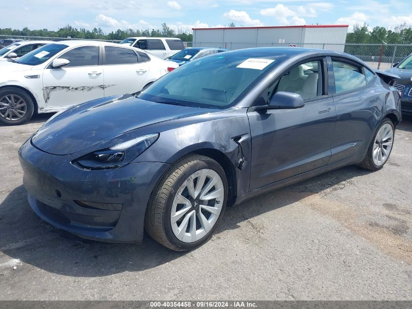 5YJ3E1EA2PF666164 2023 TESLA MODEL 3 - Image 2