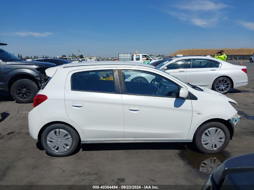 2018 Mitsubishi Mirage Es VIN: ML32A3HJ4JH006846 Lot: 40354494