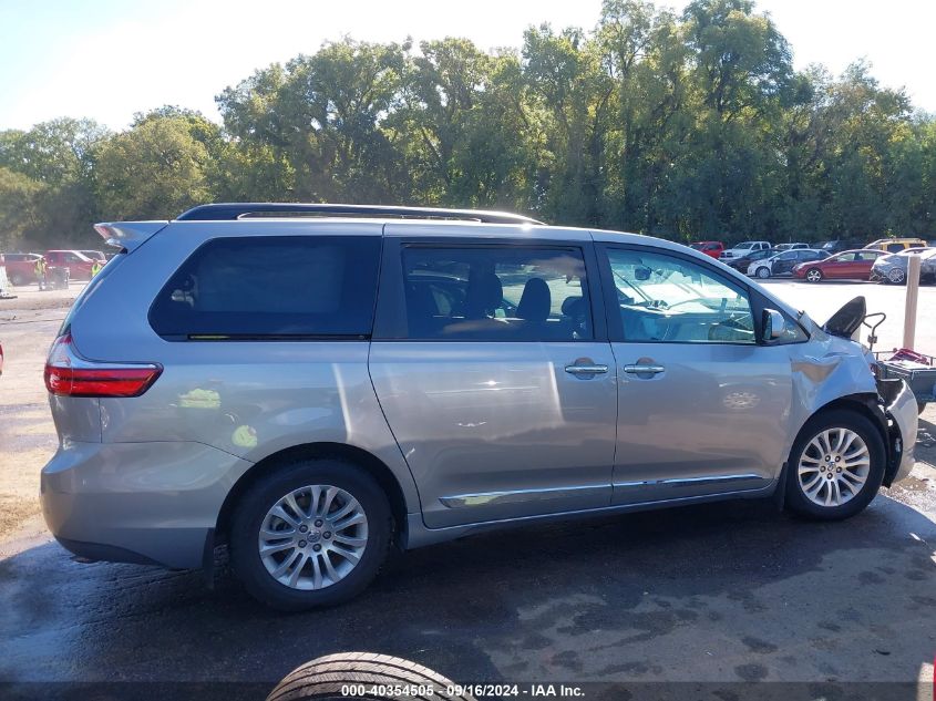 2016 Toyota Sienna Xle 8 Passenger VIN: 5TDYK3DC5GS719125 Lot: 40354505