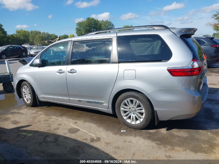 2016 Toyota Sienna Xle 8 Passenger VIN: 5TDYK3DC5GS719125 Lot: 40354505