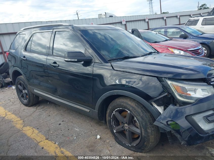 1FM5K8D84HGA06008 2017 Ford Explorer Xlt