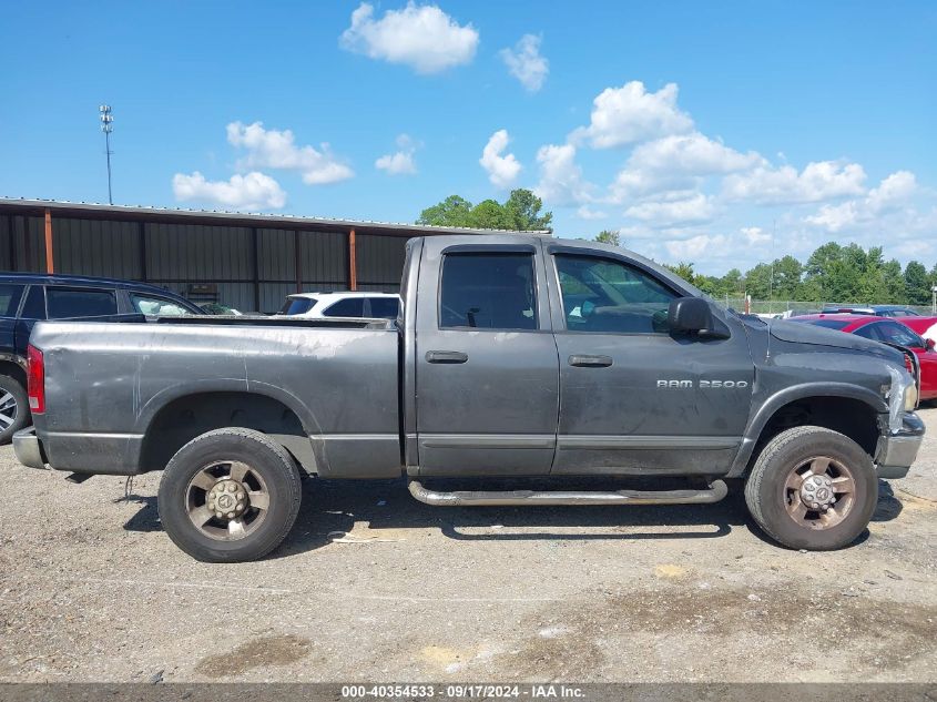 2004 Dodge Ram 2500 Slt/Laramie/St VIN: 3D7KU28D04G177252 Lot: 40354533