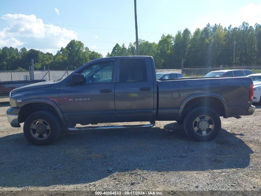 2004 Dodge Ram 2500 Slt/Laramie/St VIN: 3D7KU28D04G177252 Lot: 40354533