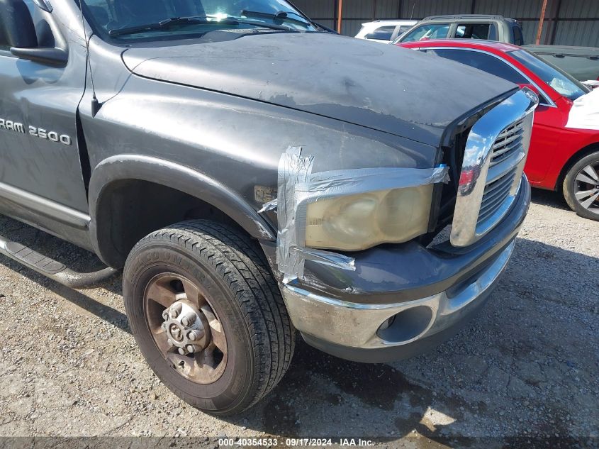 2004 Dodge Ram 2500 Slt/Laramie/St VIN: 3D7KU28D04G177252 Lot: 40354533