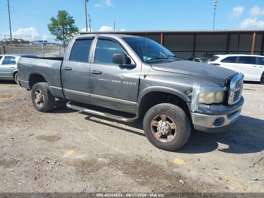 2004 Dodge Ram 2500 Slt/Laramie/St VIN: 3D7KU28D04G177252 Lot: 40354533