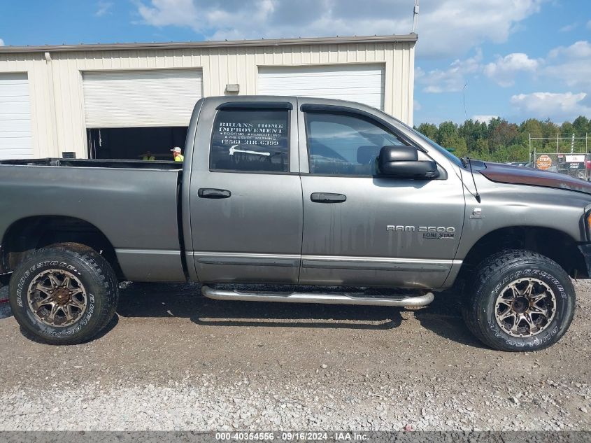 2006 Dodge Ram 2500 Slt/Trx4 Off Road/Sport/Power Wagon VIN: 3D7KS28C16G105105 Lot: 40354556