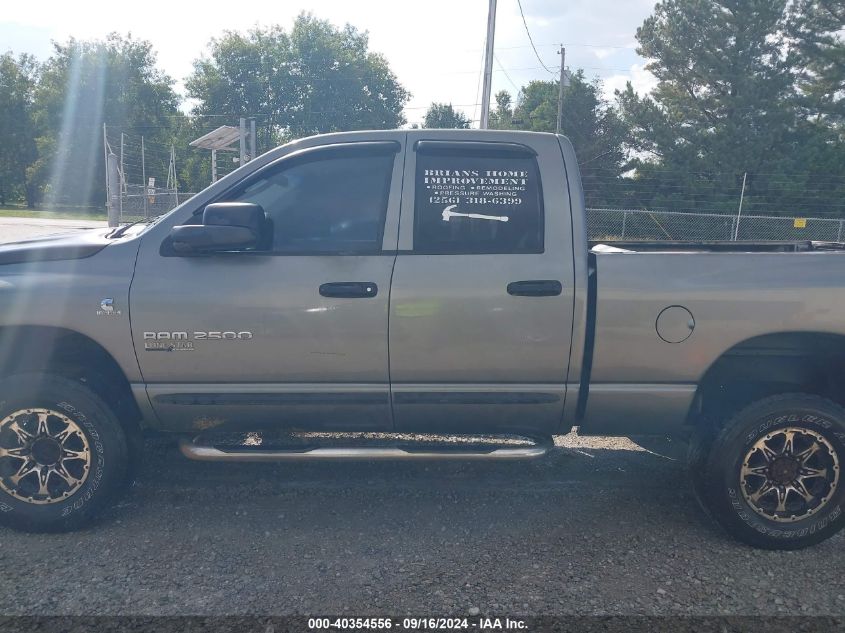 2006 Dodge Ram 2500 Slt/Trx4 Off Road/Sport/Power Wagon VIN: 3D7KS28C16G105105 Lot: 40354556