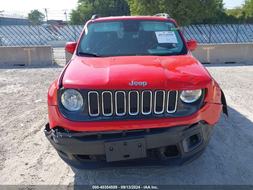 2017 Jeep Renegade Latitude Fwd VIN: ZACCJABB6HPE62065 Lot: 40354559