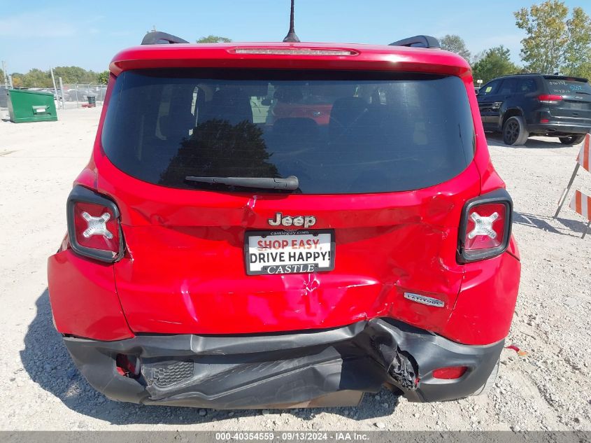 2017 Jeep Renegade Latitude Fwd VIN: ZACCJABB6HPE62065 Lot: 40354559