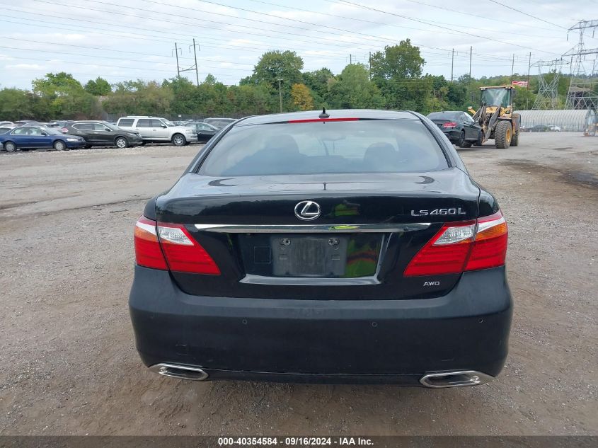 2011 Lexus Ls 460 L VIN: JTHDL5EF7B5003338 Lot: 40354584