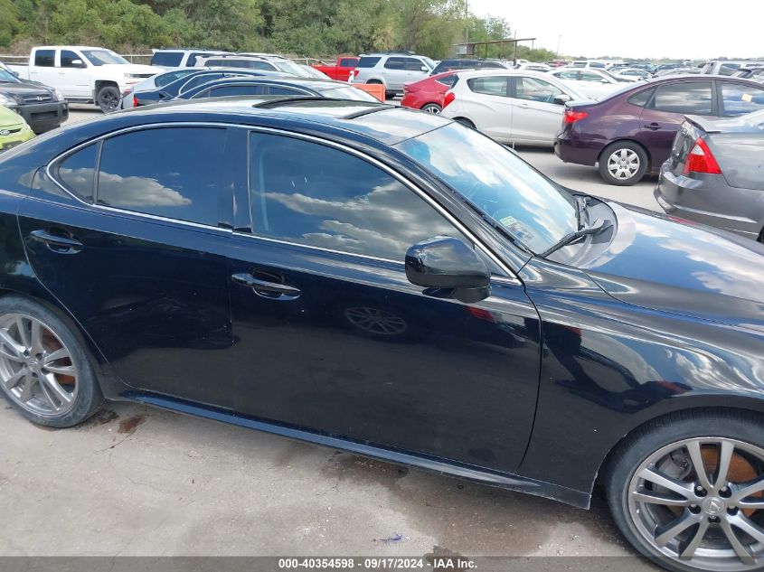 2008 Lexus Is 250 VIN: JTHBK262782065966 Lot: 40354598