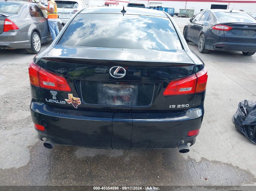 2008 Lexus Is 250 VIN: JTHBK262782065966 Lot: 40354598