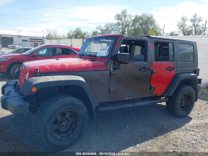 2008 Jeep Wrangler Unlimited X VIN: 1J8GA39148L505051 Lot: 40354606