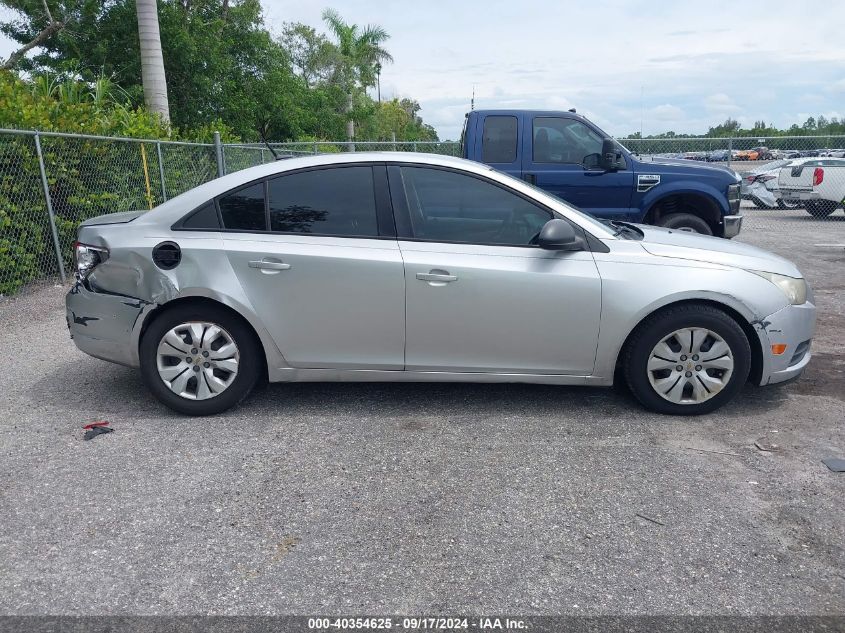 2014 Chevrolet Cruze Ls Auto VIN: 1G1PA5SH3E7187592 Lot: 40354625