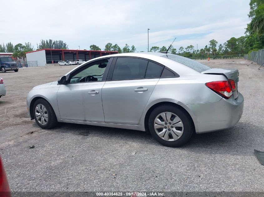 2014 Chevrolet Cruze Ls Auto VIN: 1G1PA5SH3E7187592 Lot: 40354625