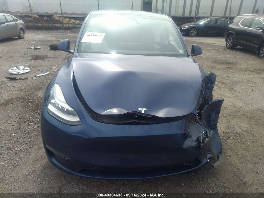 2020 Tesla Model Y Long Range Dual Motor All-Wheel Drive VIN: 5YJYGDEE9LF026824 Lot: 40354633