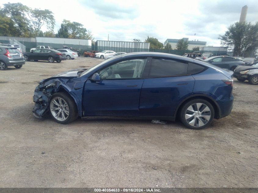 2020 Tesla Model Y Long Range Dual Motor All-Wheel Drive VIN: 5YJYGDEE9LF026824 Lot: 40354633