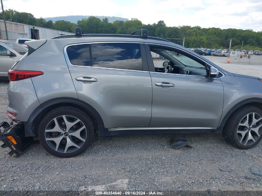 2019 Kia Sportage Sx Turbo VIN: KNDPRCA67K7616345 Lot: 40354640