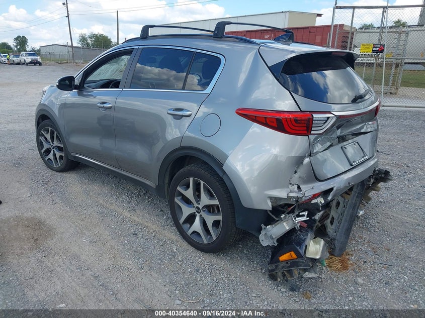 VIN KNDPRCA67K7616345 2019 KIA SPORTAGE SX TURBO